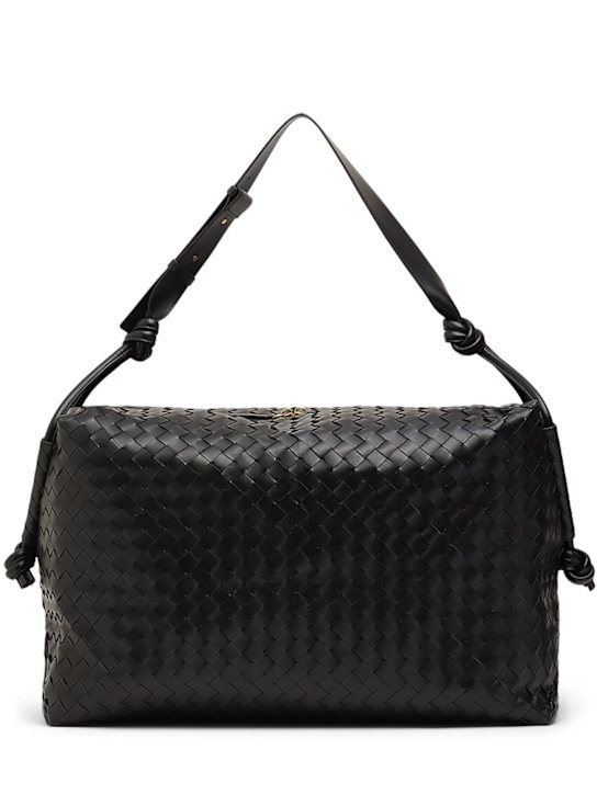 Luisaviaroma Borsa Large Loop Weekender in pelle