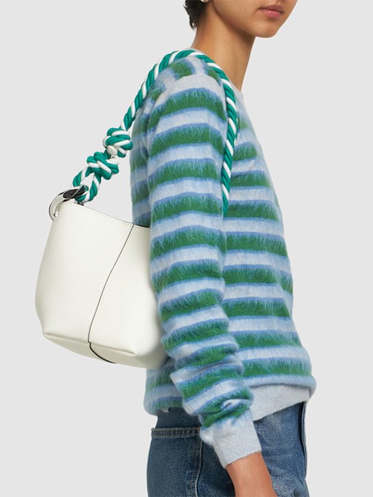 Luisaviaroma Borsa The Small JWA Corner in pelle liscia Vendite Flash