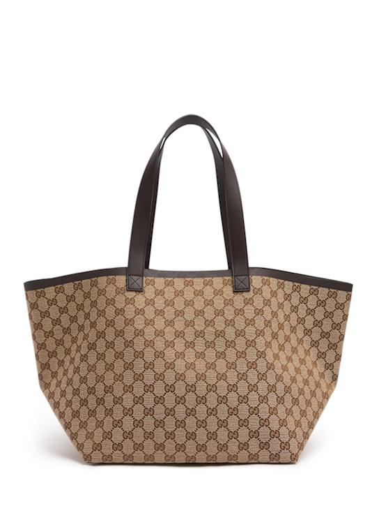 Luisaviaroma Borsa shopping media in tela Original GG