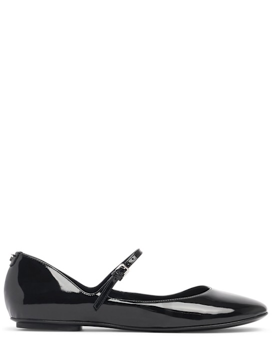 Luisaviaroma Ballerine Mary Jane in vernice 5mm