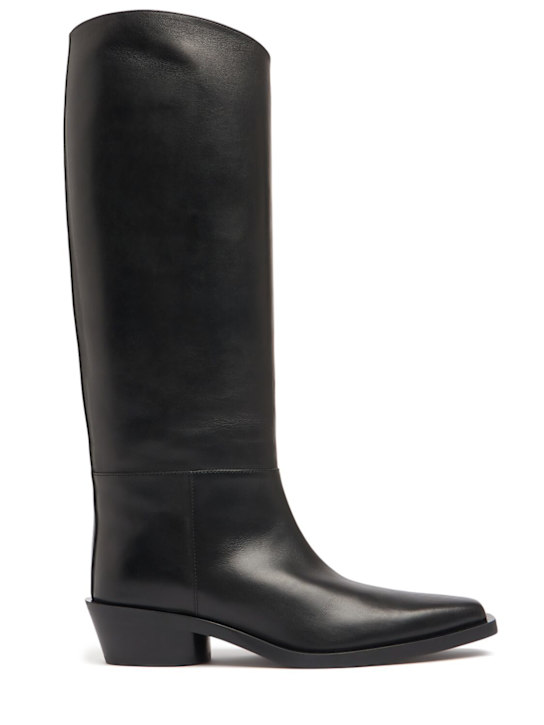 Luisaviaroma Stivali alti Bronco in pelle 30mm