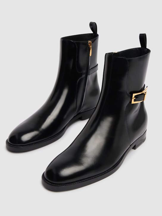 Luisaviaroma Stivaletti chelsea in pelle 15mm Shopping Online
