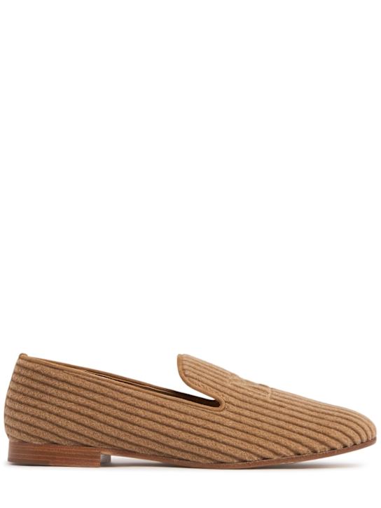Luisaviaroma Friulane in velluto a righe 10mm