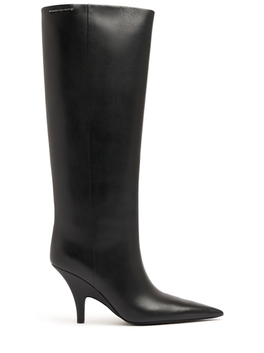 Luisaviaroma Stivaletti alti Diablo in pelle 85mm