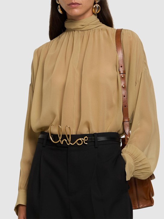 Luisaviaroma Cintura in pelle C Chloe Economico