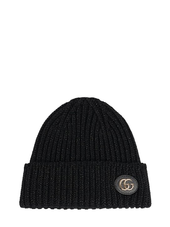 Luisaviaroma Cappello in misto lana lamé a coste