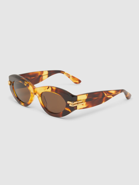Luisaviaroma Occhiali da sole ovali in acetato BV1322S Mitre Vendite Flash