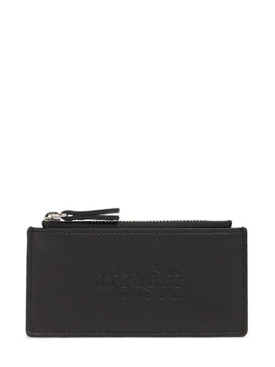 Luisaviaroma Porta carte in pelle con zip