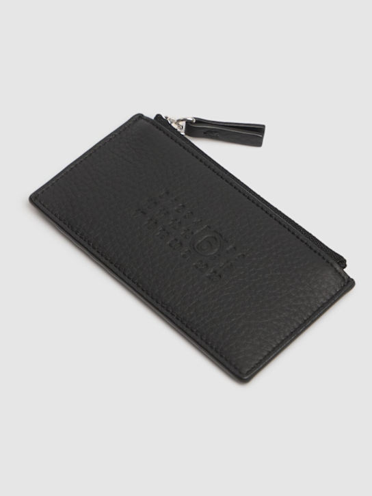 Luisaviaroma Porta carte in pelle con zip Nuovo