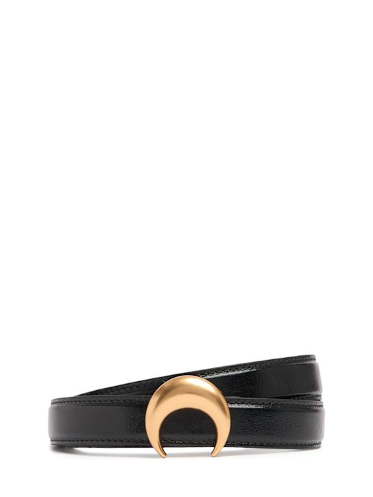 Luisaviaroma Cintura Moon in pelle 25mm