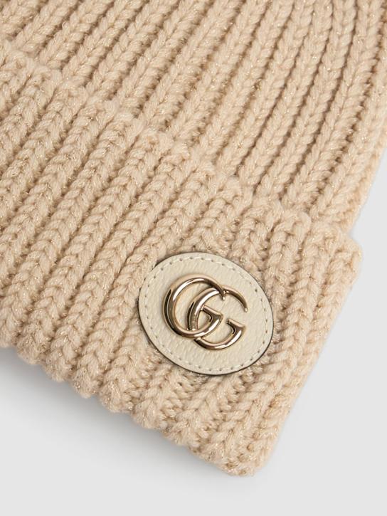 Luisaviaroma Cappello in misto lana lamé a costine Online