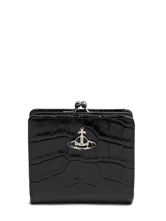 Luisaviaroma Portafoglio in pelle con logo goffrato
