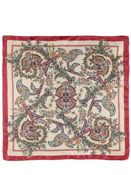 Luisaviaroma Foulard in seta stampata
