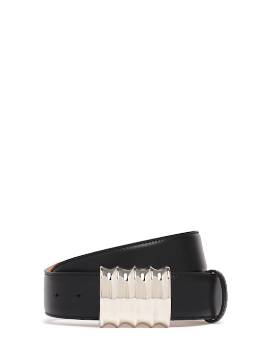 Luisaviaroma Cintura Medium Julius in pelle liscia 4cm