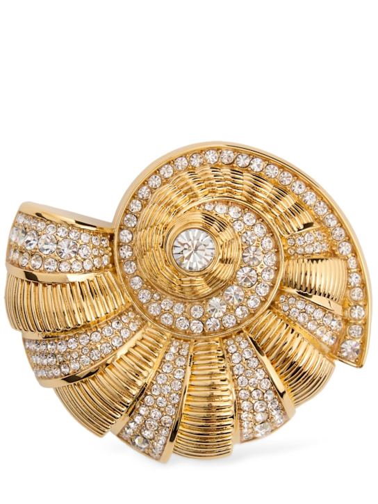 Luisaviaroma Spilla Snail con cristalli