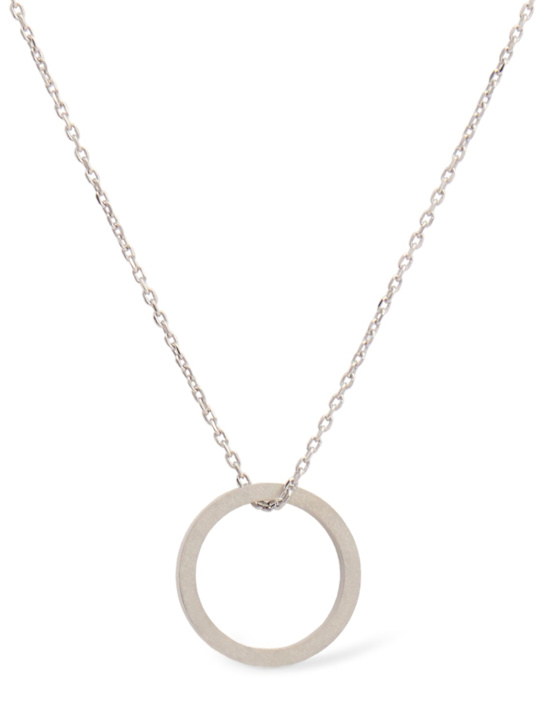 Luisaviaroma Collana con charm e logo inciso