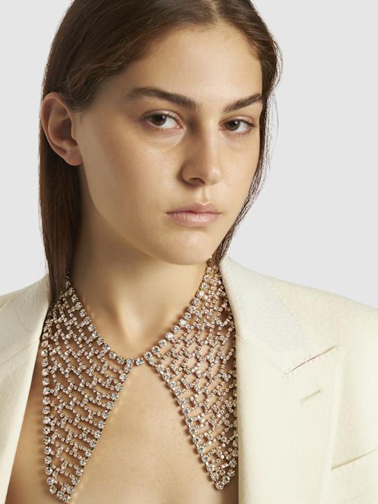 Luisaviaroma Collo Tricot con cristalli Sconto