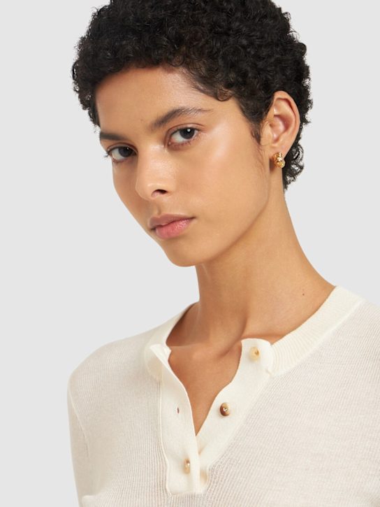 Luisaviaroma Orecchini in argento sterling finitura oro Hotsell