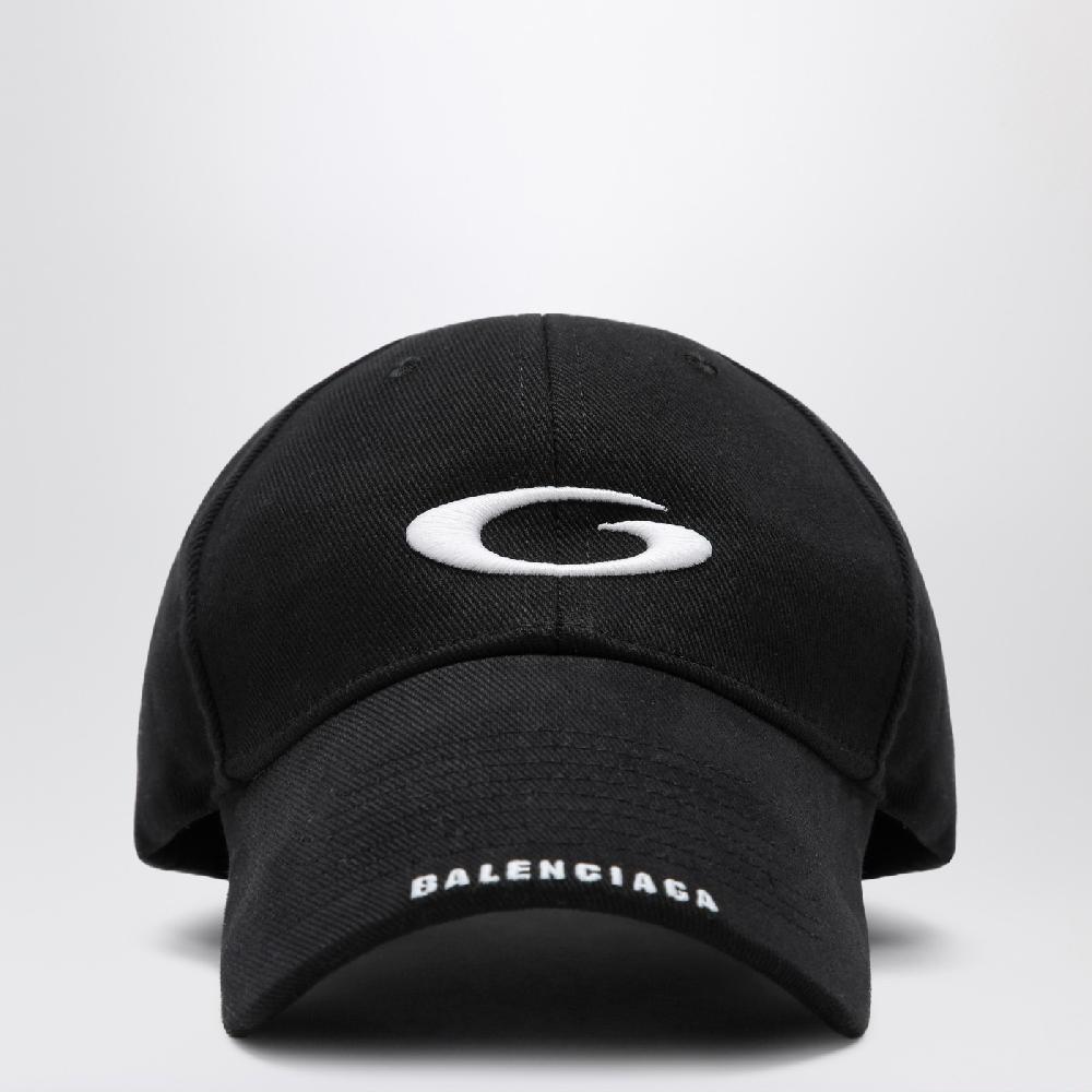 ﻿Balenciaga Cappello da baseball nero Loop Sports Icon Qualità Garantita