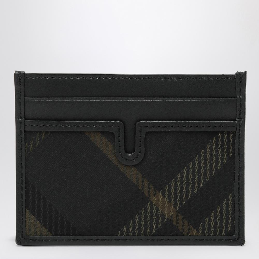 Burberry Portacarte nero motivo Check Presa