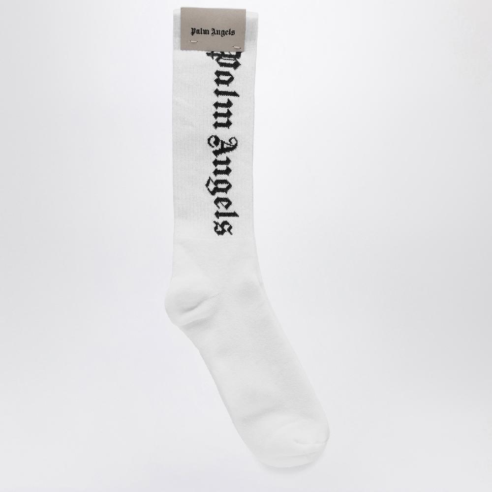 Palm Angels Calze bianche con logo
