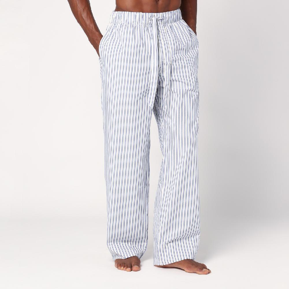 Tekla Pantalone pigiama bianco a righe I Più Venduti