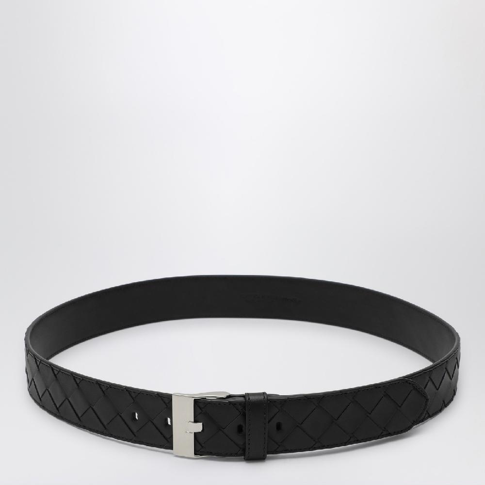 Bottega Veneta Cintura Watch nera in Intrecciato