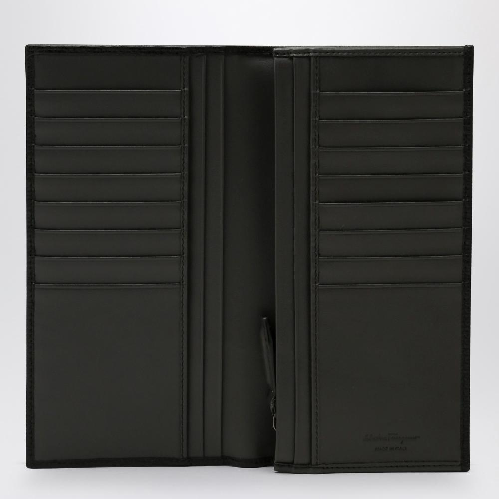 Ferragamo Portafoglio organizer Gancini nero/rosso Pezzi Unici
