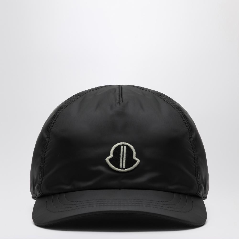 Rick Owens Baseball cap nero in nylon Negozi Online