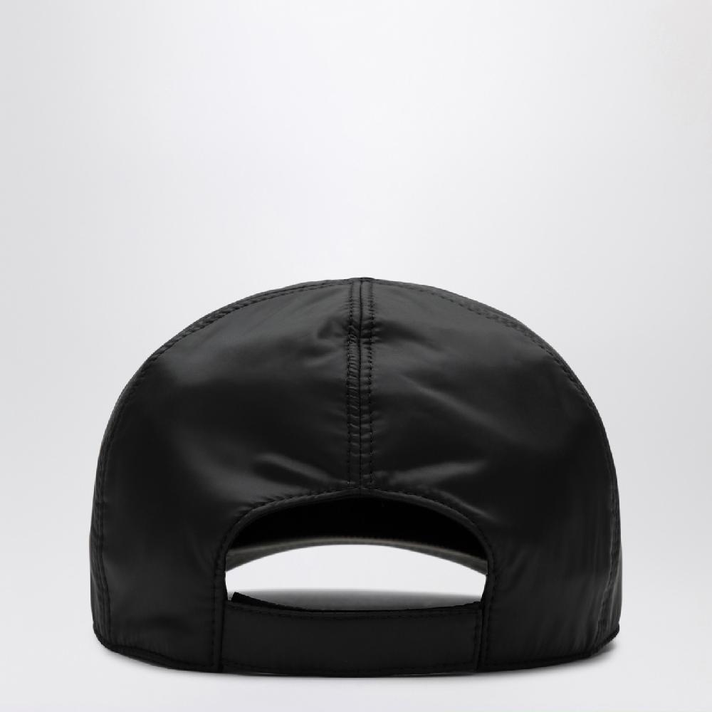 Rick Owens Baseball cap nero in nylon Negozi Online