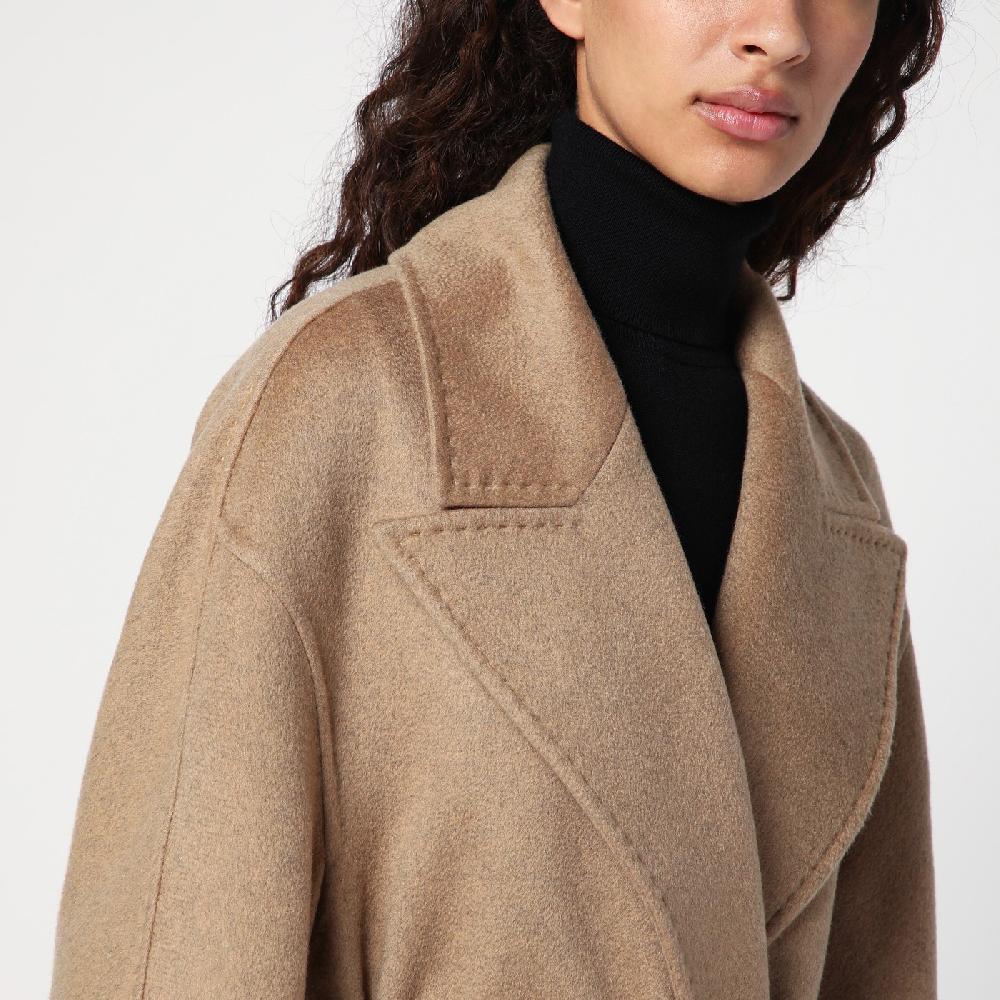 Max Mara Cappotto destrutturato beige in cachemire I Più Venduti