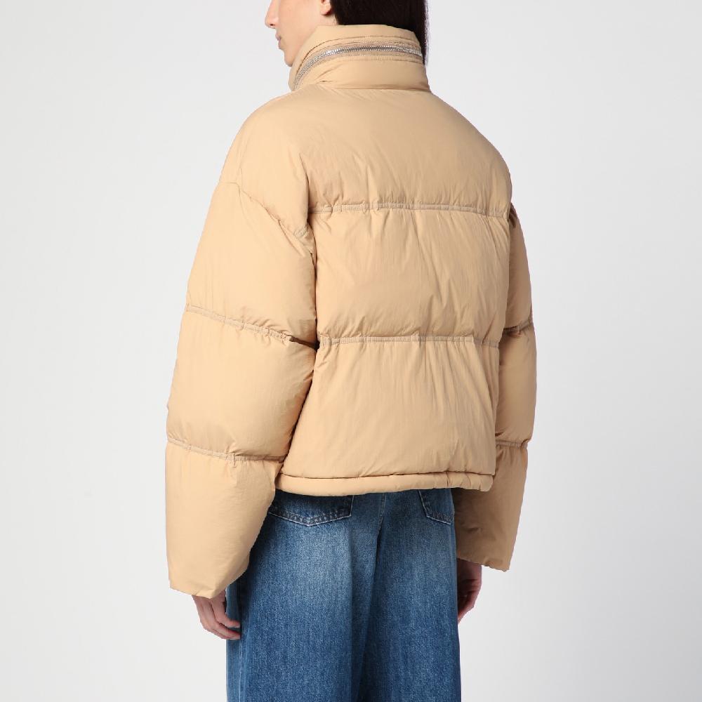 Ami Paris Piumino Ami de Coeur beige Italy