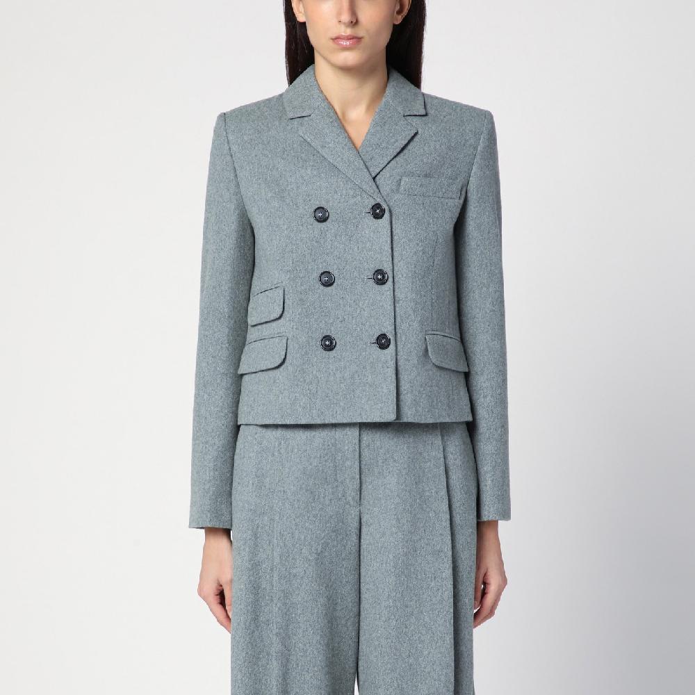 THE GARMENT Giacca doppiopetto Mille grigia