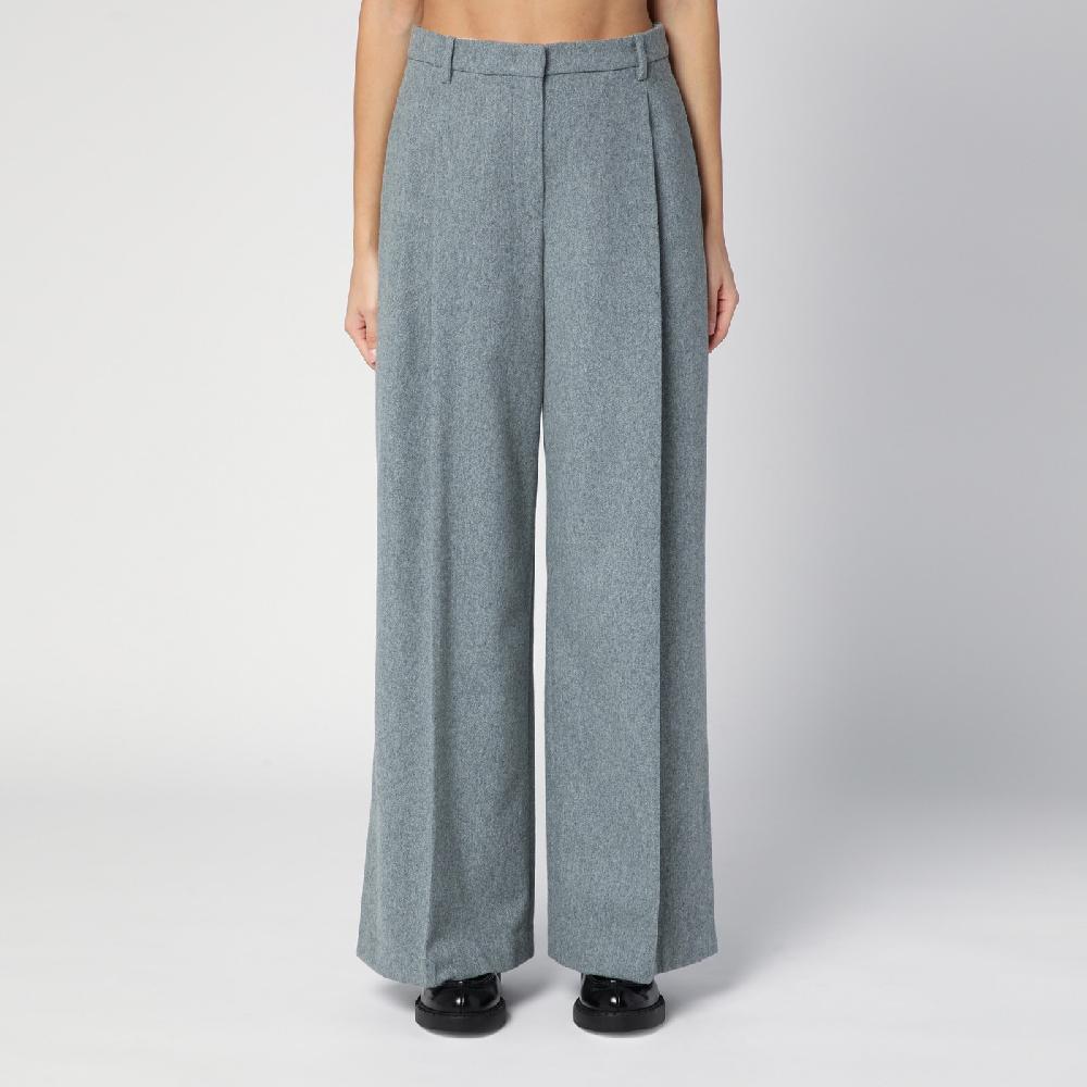THE GARMENT Pantalone over Mille grigio