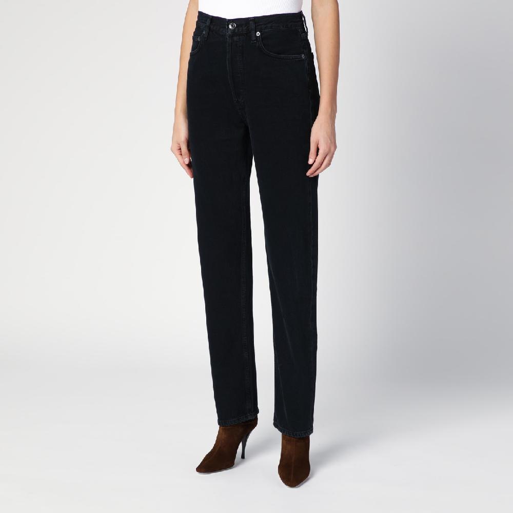 AGOLDE Jeans nero in denim rigenerato Convenienza