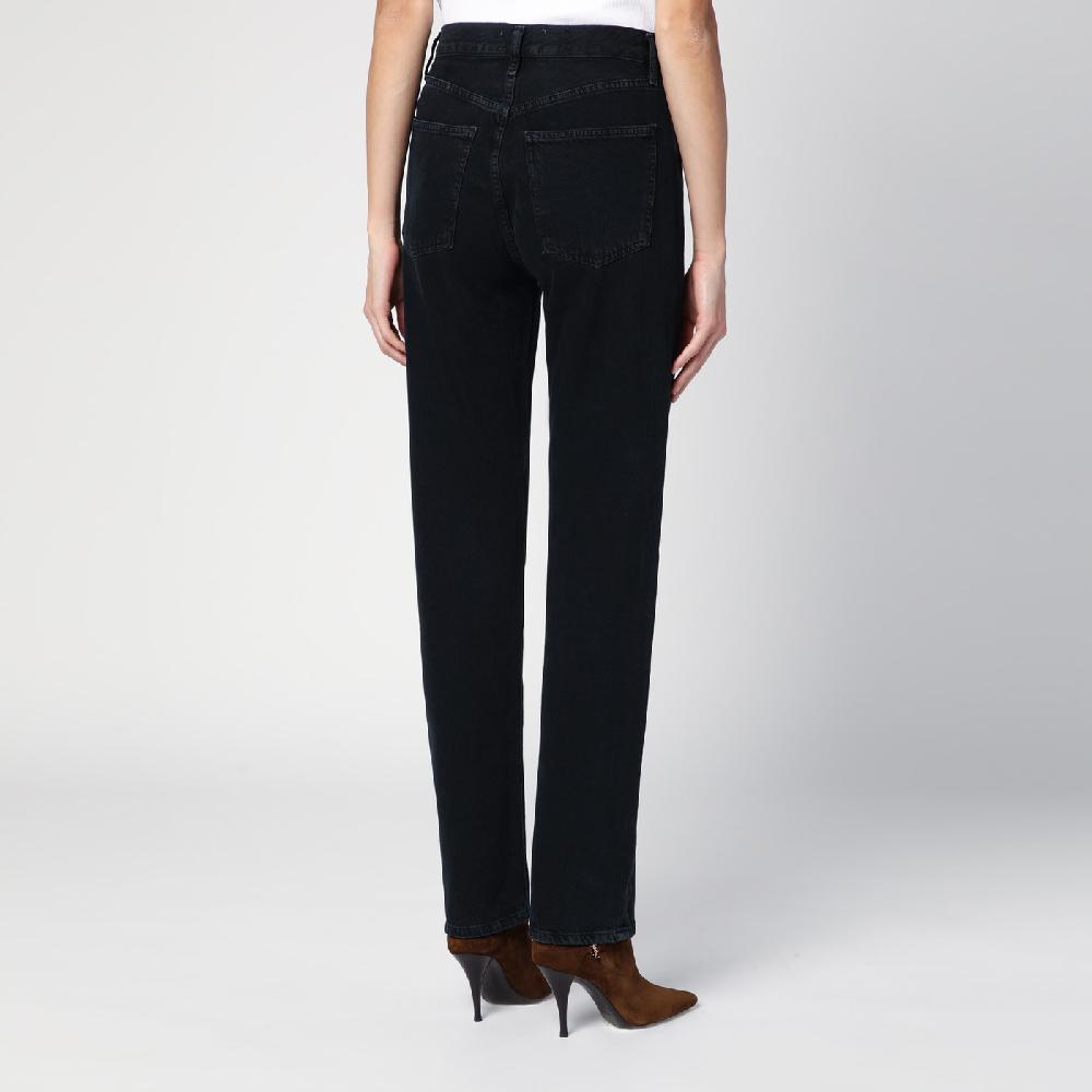 AGOLDE Jeans nero in denim rigenerato Convenienza
