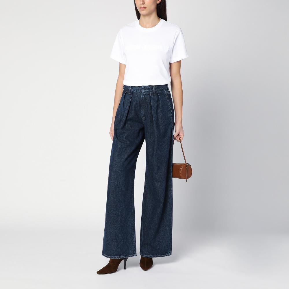 Citizens of Humanity Jeans scuro ampio con pieghe Presa