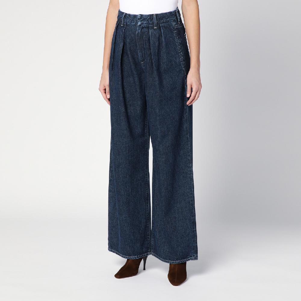 Citizens of Humanity Jeans scuro ampio con pieghe Presa