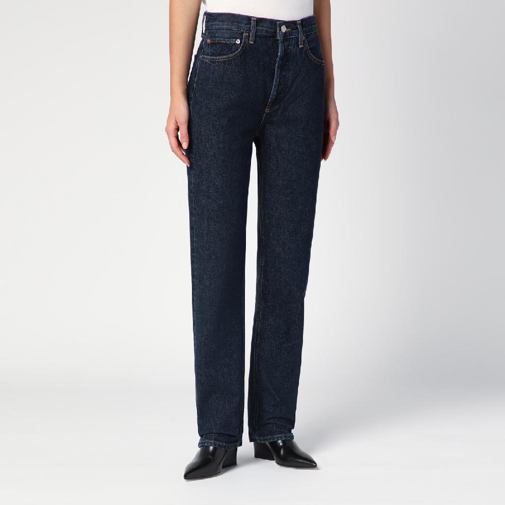 AGOLDE Jeans blu scuro in denim organico Economico