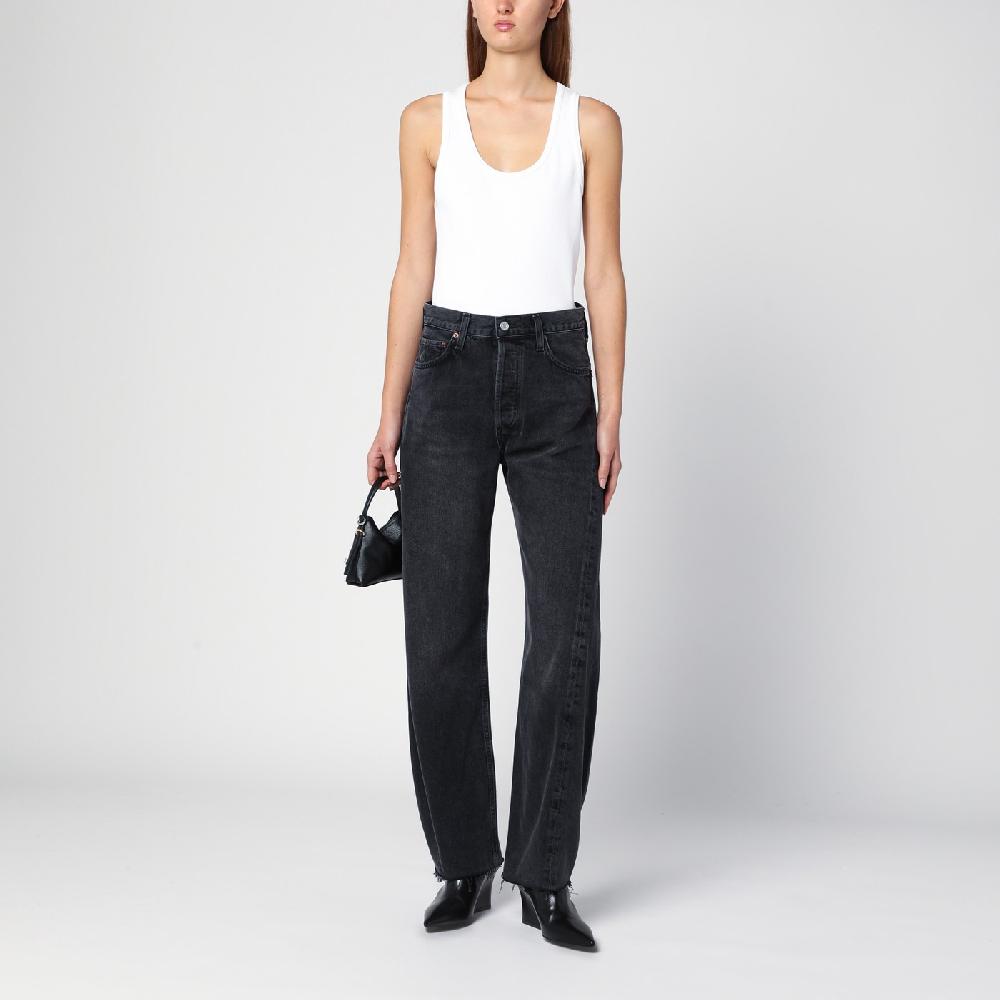 AGOLDE Jeans Luna nero in denim organico Online