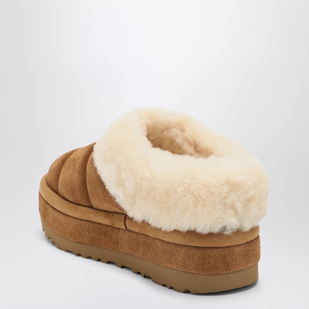 UGG Slide W Tazzlita castagna in suede Saldi