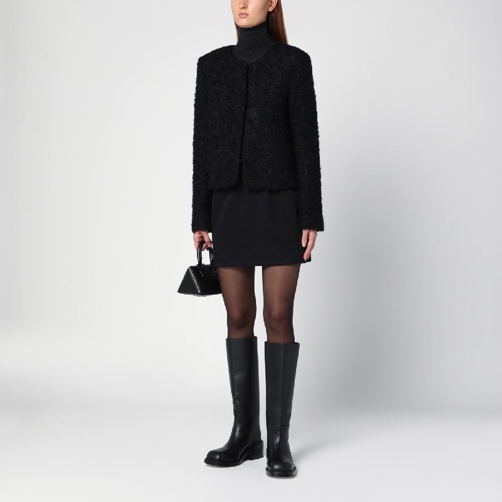 THE GARMENT Giacca Vienna nera in misto lana riciclata Hotsell