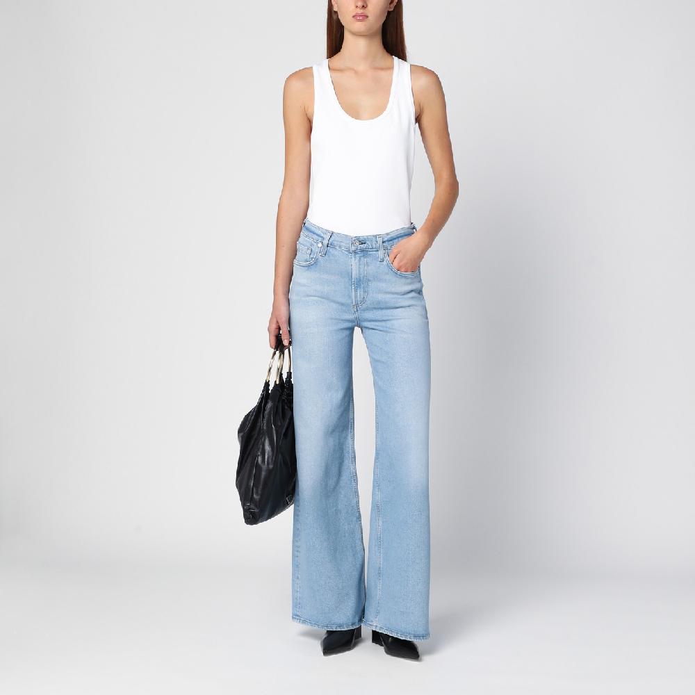 Citizens of Humanity Jeans ampio azzurro slavato Vendita Calda