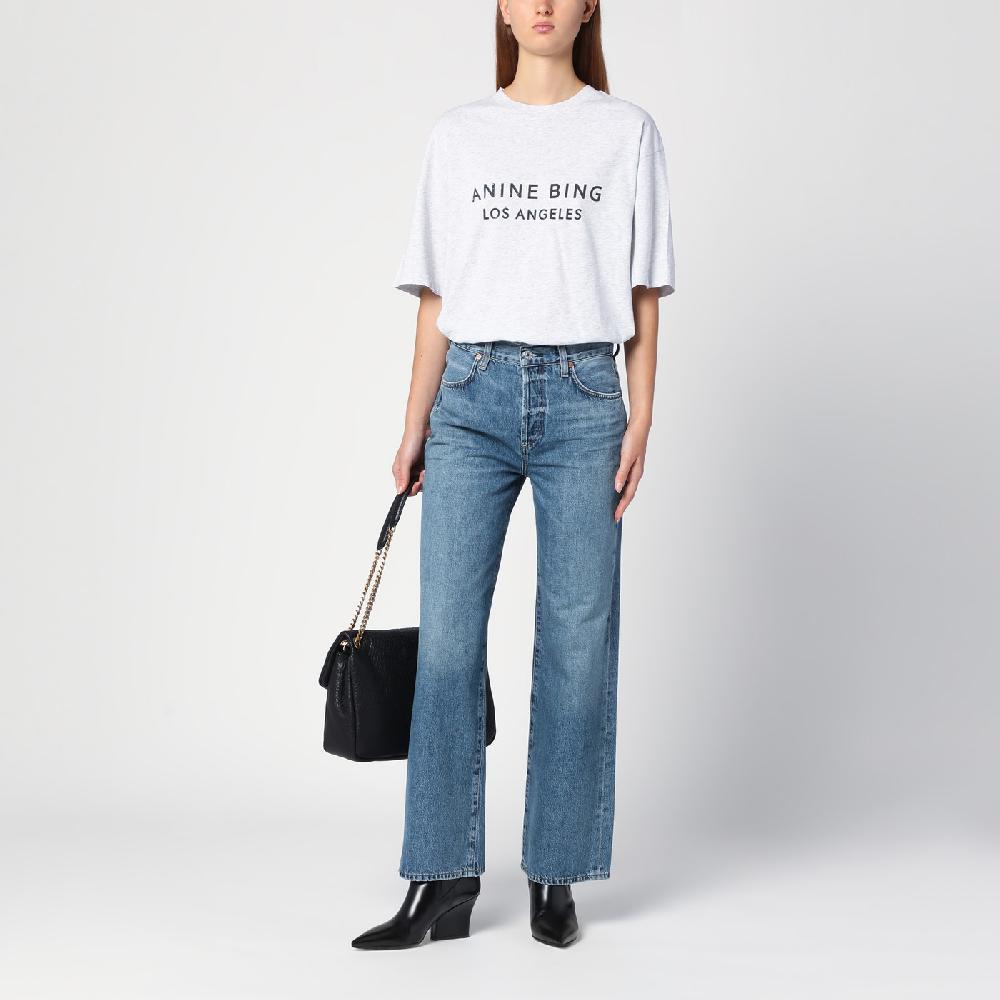Citizens of Humanity Jeans dritto blu slavato Saldi Di Fabbrica
