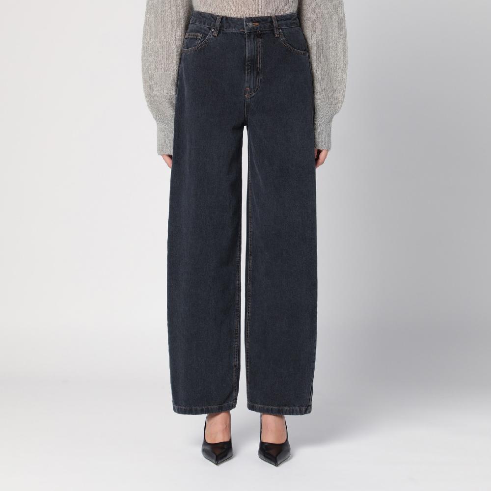 ROTATE Birger Christensen Jeans ampio grigio scuro