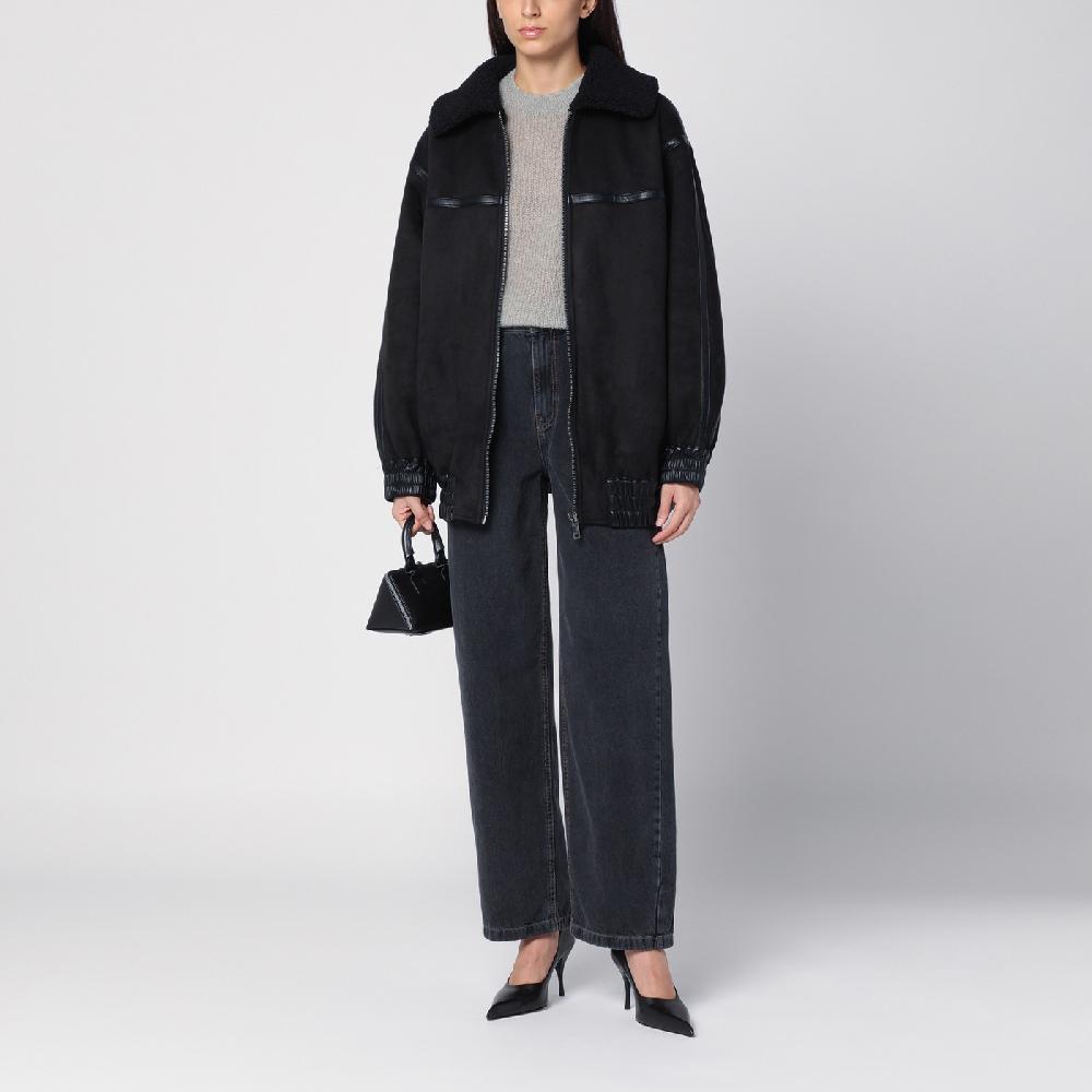ROTATE Birger Christensen Jeans ampio grigio scuro Soddisfazione Garantita