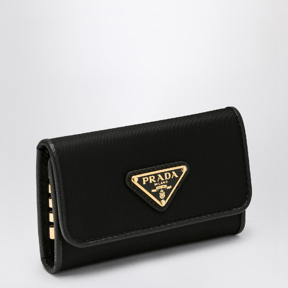 Prada Portachiavi nero in Re-Nylon Affare Del Giorno