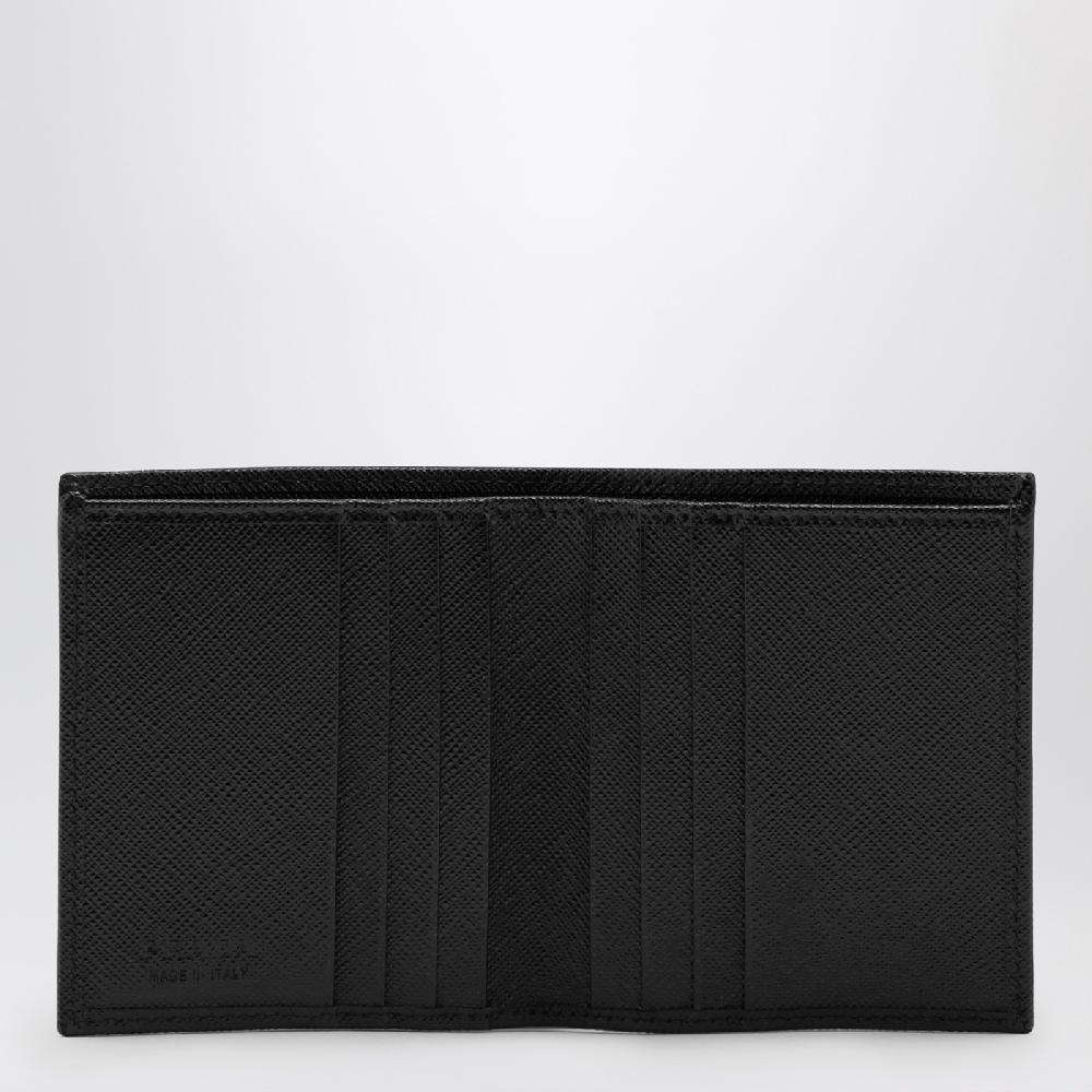 Prada Portafoglio nero in Saffiano Shopping Online