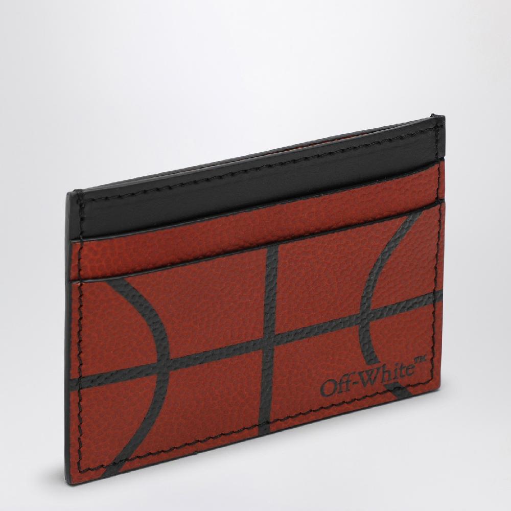 Off-Whiteu2122 Portacarte basket in pelle