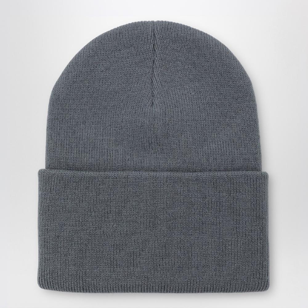 Carhartt WIP Cuffia grigia con patch logo Saldi